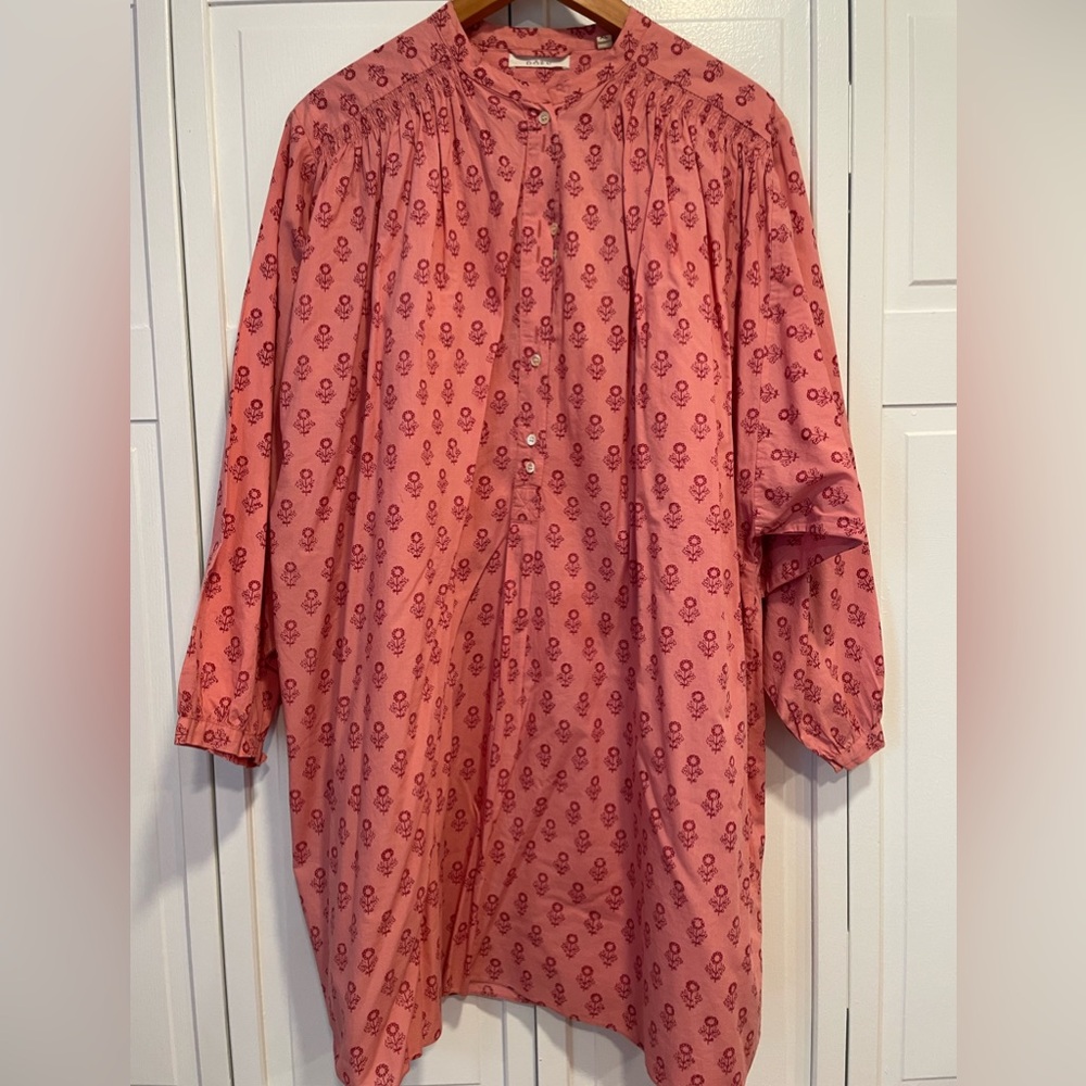 Dôen Opal mini dress in block print